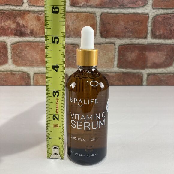 Spa Life Vitamin C Serum Brighten Tone Glowup Luminous 3.4 fl oz Made In‎ Korea - Picture 7 of 11
